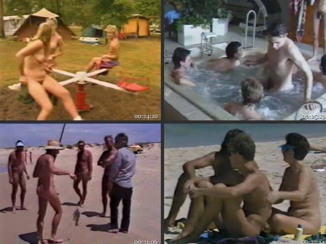 BartDude nudism video - Melting under the scorching sun, I sunbathe naked