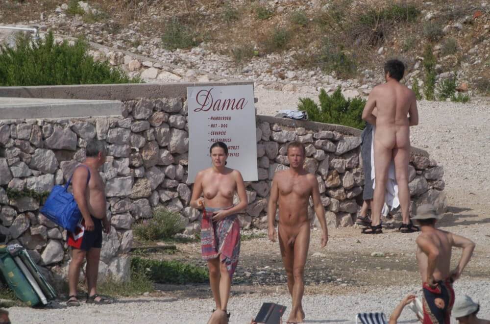 Baska Rock-Wall Path pics - Those wishing to register as nudists