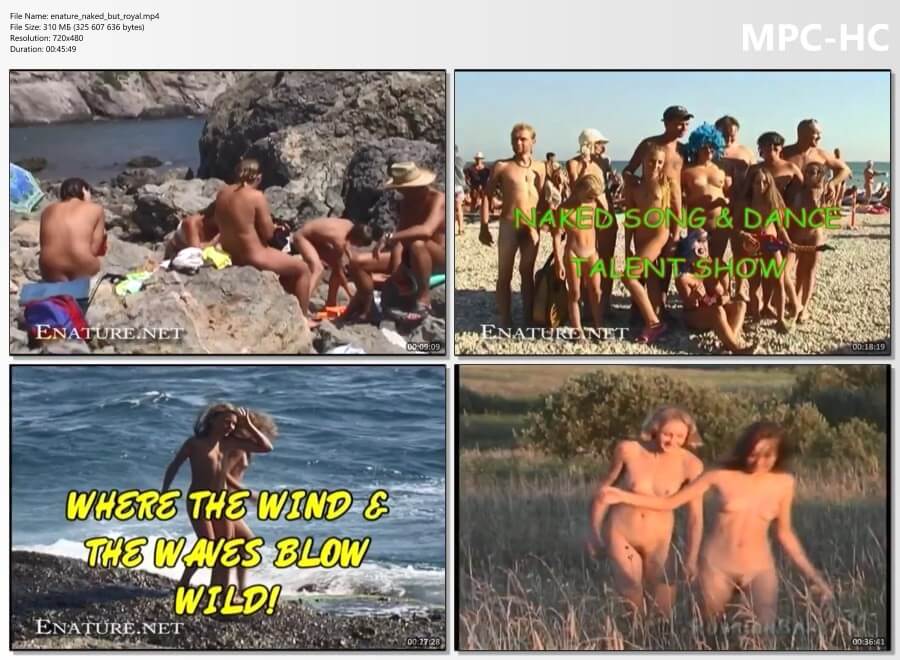 Enature - Naked royal vacation at sea - European Delegation of Body Freedom Advocates