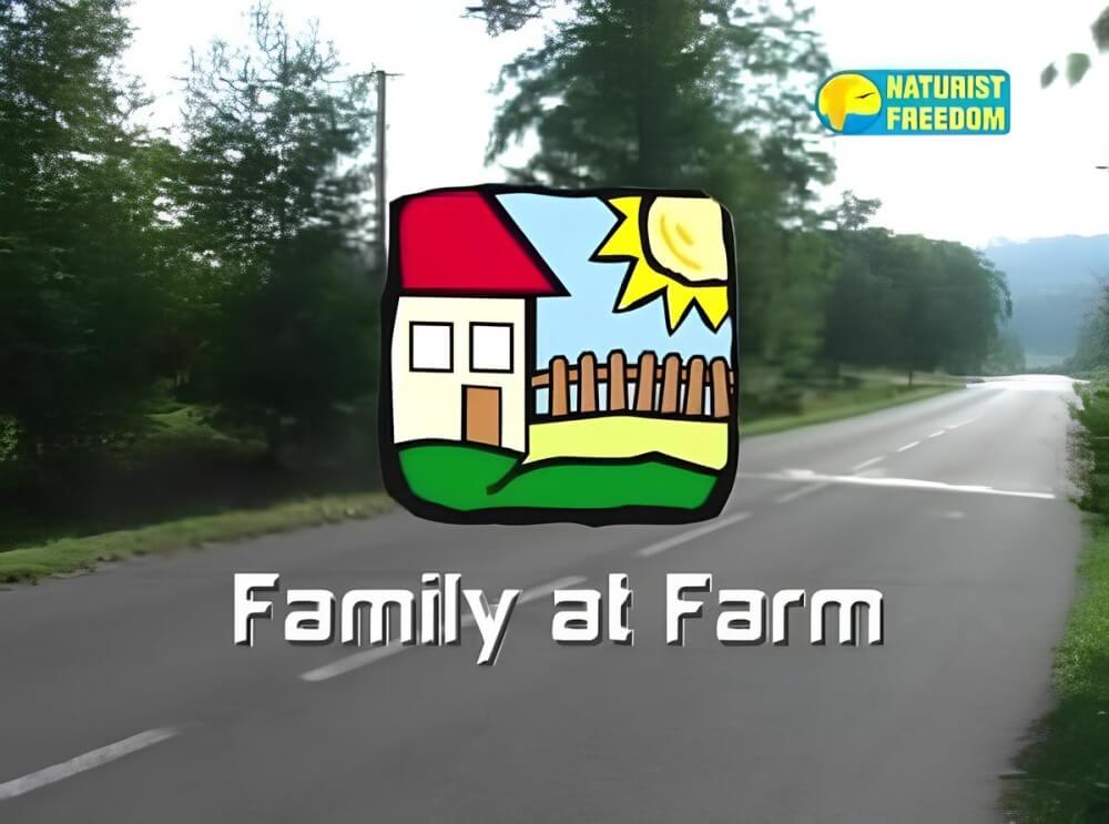 Naturist Freedom: Family at Farm - Through naturism, people seek an opportunity to become closer to nature and to themselves