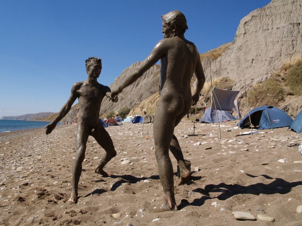 Jr Nudist Nude Beach Mud Soldiers photos - Living in harmony with nature is a defining characteristic of the naturist and nudist community