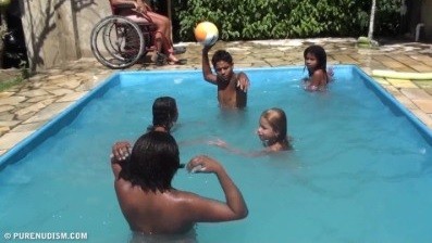 Oceanic Backyard Noon # 1 Full HD - Nudism has been around for a very long time