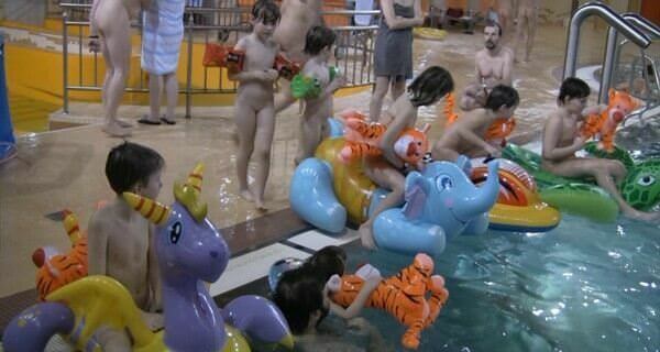 Indoor water runners 1 Full HD video - Nudism teaches us to appreciate the present and be honest