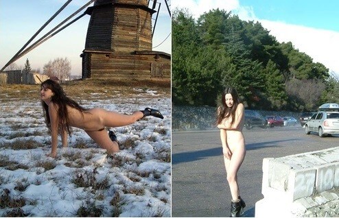 Beautiful Suntan Stretches-Winter Sport pics - Share the philosophy of naturism