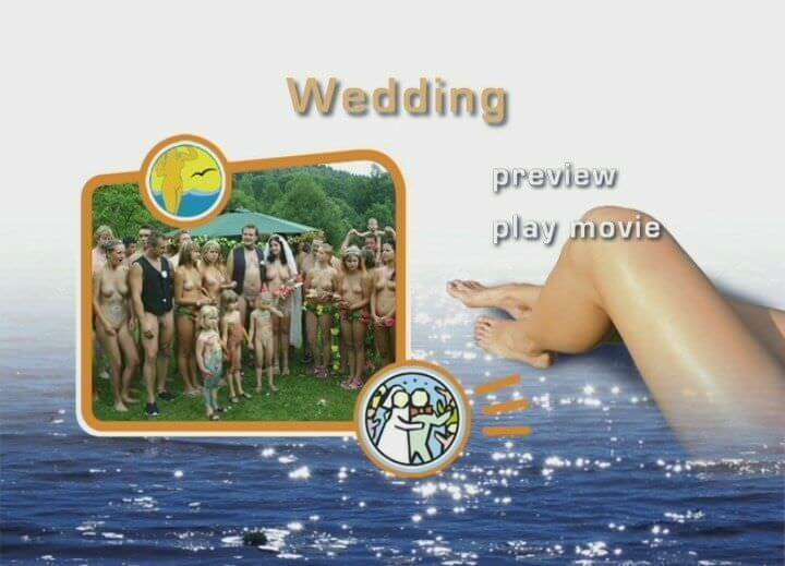 A wedding in a nudist collective - Mutual respect and trust are important components of the nudist and naturist community