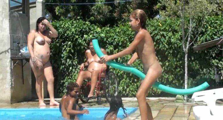 Oceanic Backyard Noon # 1 Full HD - Nudism is often equated with naturism