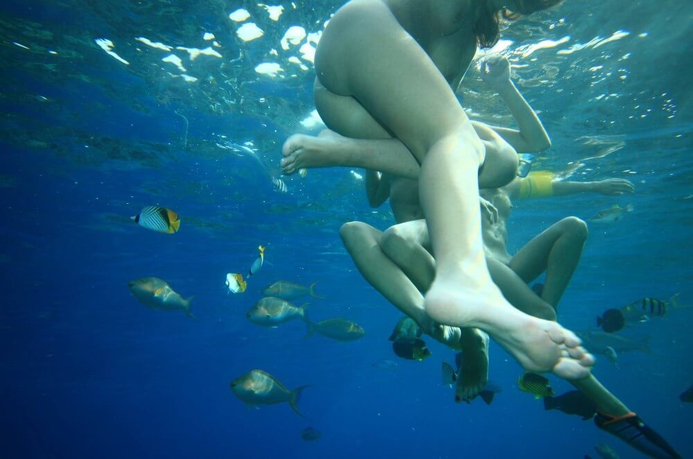 Egyptian Snorkelers Part - Nudity helps one better understand oneself and the surrounding world