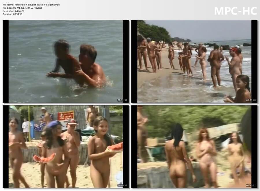Relaxing on a nudist beach in Bulgaria - Pure naturism teaches us to accept ourselves and others without judgment or criticism