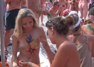 Neptune Ocean Festival # 2 Full HD - Naturalness and freedom go hand in hand with naturism