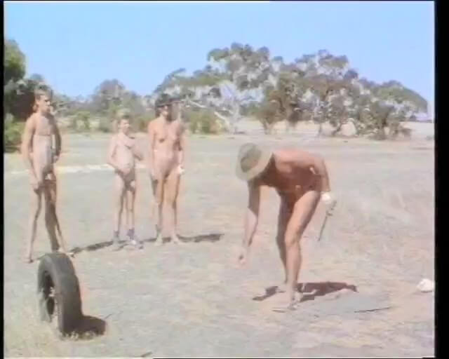 Naturism lifestyle retro - Nudity is perceived as a natural expression of life
