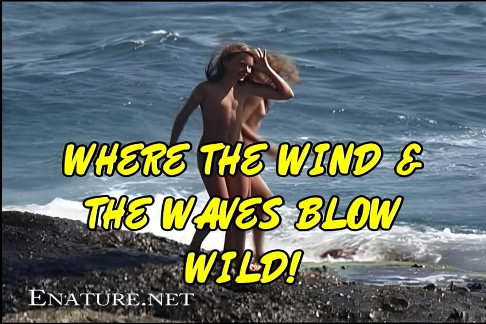 Enature - Where the Wind and the Waves Blow Wild! - A love for the sun and fresh air are important values for naturists