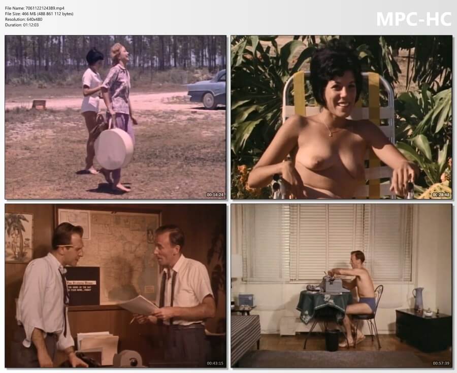 Diary of a nudist (1961) film HD - Nudity promotes inner harmony and peace of mind