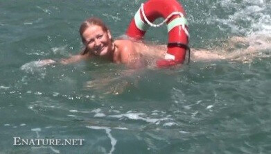 Enature - Yacht an Garden Parties Full HD video - The desire to be closer to nature and without clothes
