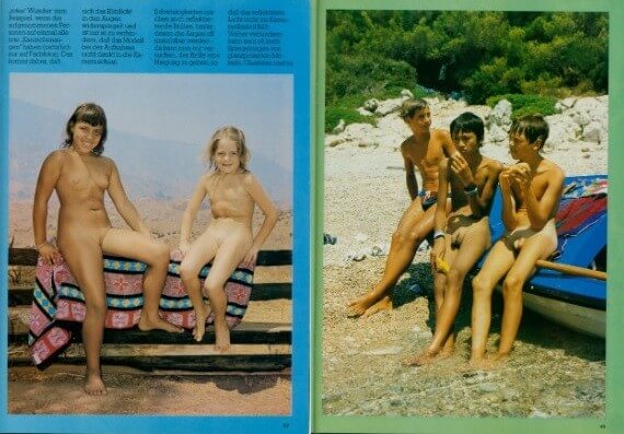 Jung und Frei Nr 35 - People who practice naturism value naturalness and simplicity