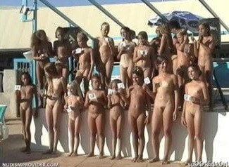 Junior Miss Pageant France video 2 - Growing up on a nudist beach