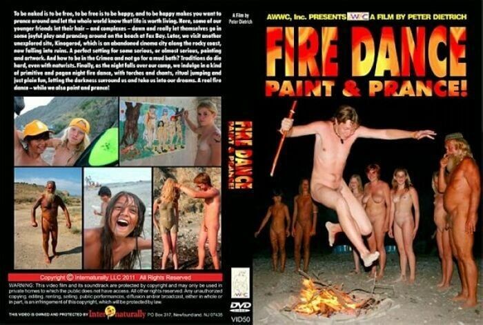 Enture, AWWC – Fire Dance, Paint and Prance! - Naturism promotes openness toward the body