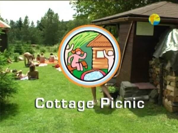 Naturist Freedom: Cottage Picnic DVD - Accepting oneself fully is the foundation of naturism and nudism