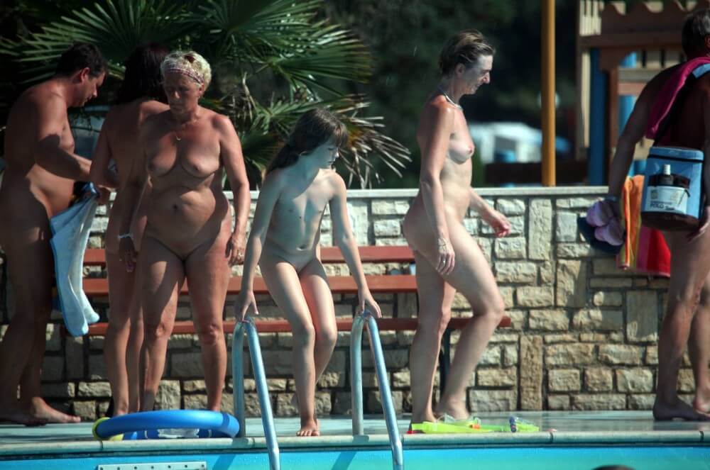 Naturist Pool Cleaning-Up pics - The Pursuit of Naturalness, Freedom, and Body Acceptance