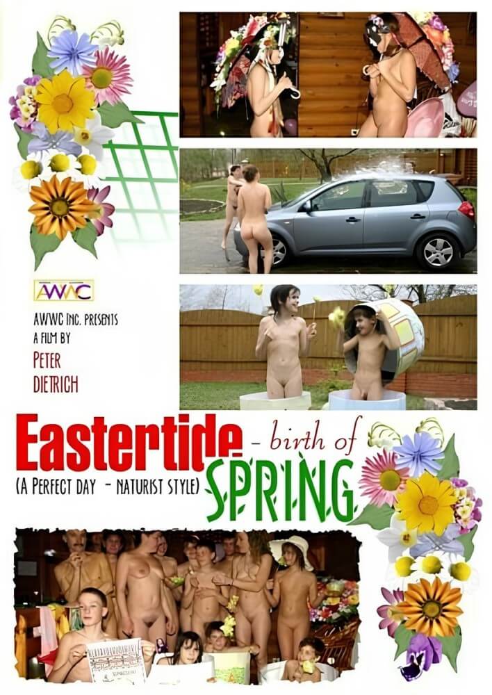 AWWC, Enature - Eastertide Birth Of Spring video - Living freely and naturally is the dream of naturism and nudism advocates