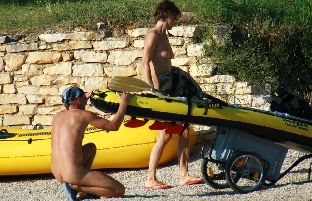 Rafting Team Excursions pics - Complete Natural Nudity