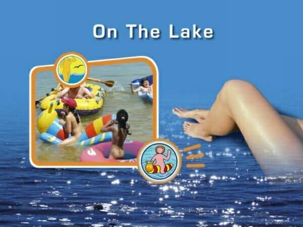 Naturist Freedom: On the lake - Living in harmony and tranquility is the goal of naturists