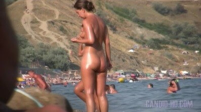 Candid HD Beach adventures Full HD - We began to practice nudism consciously