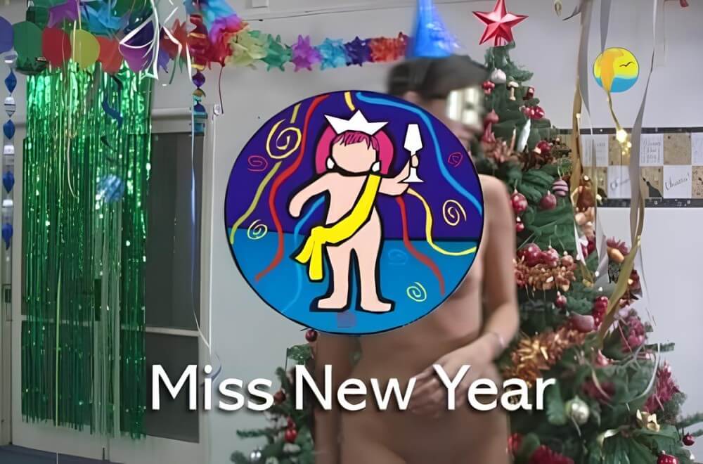 Naturist Freedom: Miss New Year - The practice of nudism fosters trust and honesty
