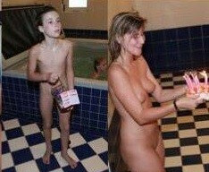 Naturists celebrates birthday photos - People who participate in nude recreation seek psychological comfort