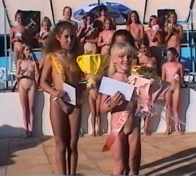Poolside Pageant Classics Full HD video - Nudism promotes psychological and physical well-being