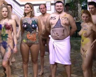 AquaPark Pageant Night Full HD video - Nudism knows no boundaries