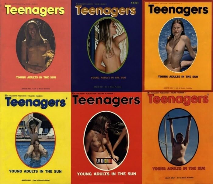 Teenagers magazines: Young adults in the sun - Nudism is a philosophy based on respect and trust